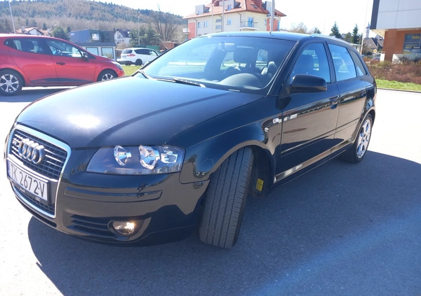 Audi A3 cena 19000 przebieg: 249000, rok produkcji 2007 z Kielce małe 254